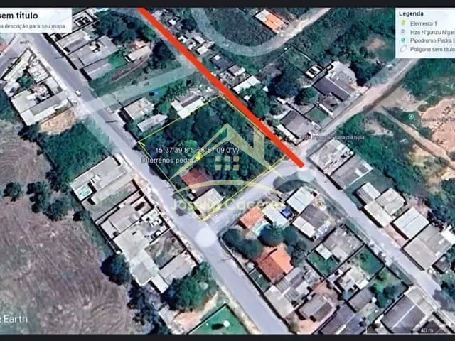 Terreno com 1600m², à venda, no bairro Pedra 90 em Cuiabá