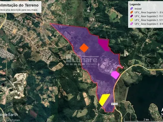Terreno com 4235000m², à venda, no bairro Alto Ipiranga em Mogi das Cruzes