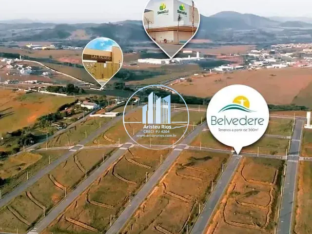 Terreno com 301m², à venda, no bairro Jardim Belvedere em Pouso Alegre