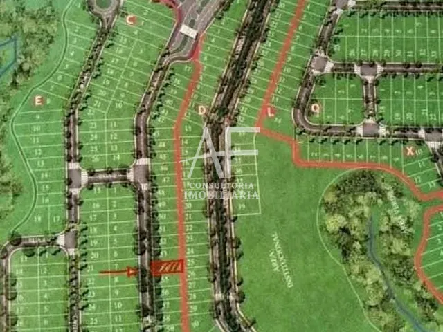 Terreno com 275m², à venda, no bairro Condominio Cataguá Way em Taubaté