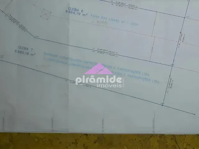 Terreno com 6665m², à venda, no bairro Jardim Serimbura em São José dos Campos