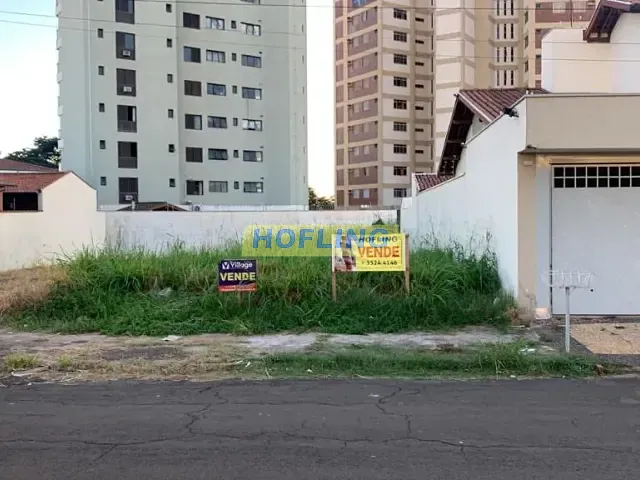 Terreno com 445m², à venda, no bairro Cidade Claret em Rio Claro