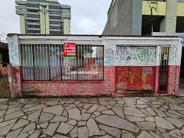Terreno com 86m², para alugar, no bairro Santana em Porto Alegre