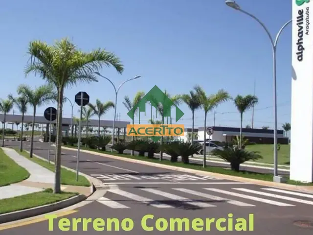 Terreno com 845m², à venda, no bairro Loteamento Alphaville em Araçatuba