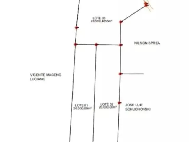 Terreno à venda, no bairro Ferraria em Campo Largo