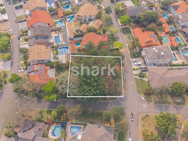 Terreno com 603m², à venda, no bairro Alphaville em Santana de Parnaíba