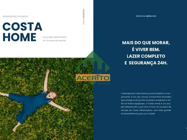 Terreno com 226m², à venda, no bairro Chácaras Arco-Íris em Araçatuba
