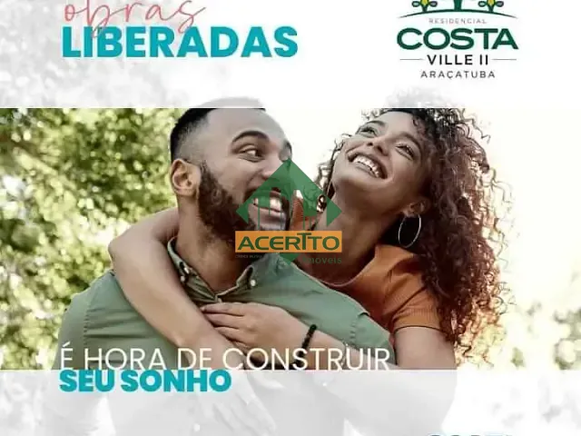 Terreno com 200m², à venda, no bairro São Rafael em Araçatuba