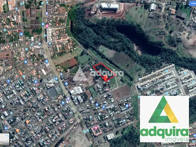 Terreno com 6612m², à venda, no bairro Oficinas em Ponta Grossa