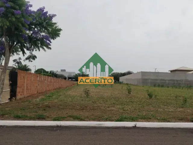 Terreno com 1000m², à venda, no bairro Condomínio Residencial Guatambu Park em Birigüi
