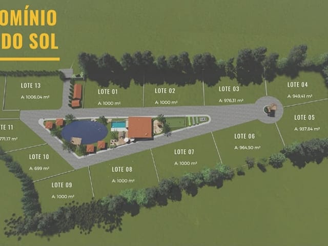 Terreno com 1045m², à venda, no bairro Centro em Guaragi