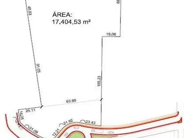 Terreno com 17404m², à venda, no bairro Cruz em Lorena
