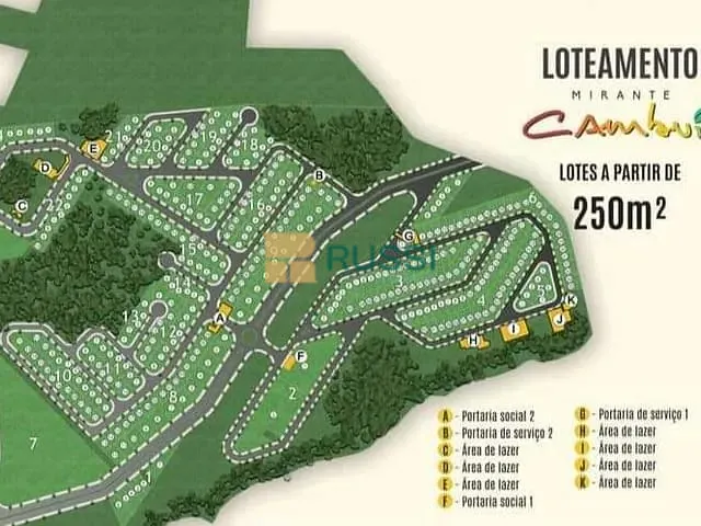 Terreno com 250m², à venda, no bairro Putim em São José dos Campos