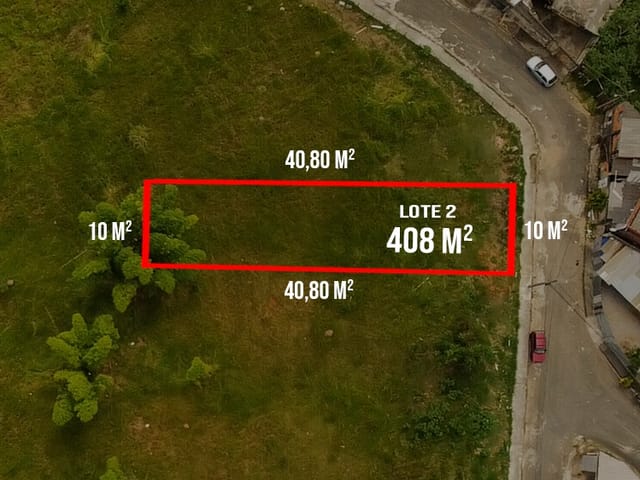 Terreno com 408m², à venda, no bairro Granjas Betânia em Juiz de Fora
