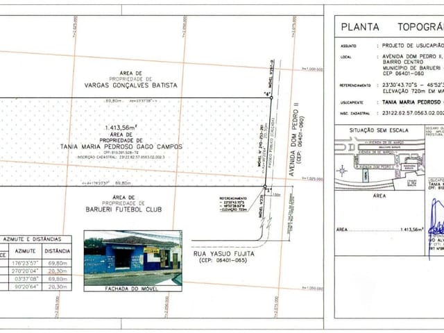 Terreno com 1386m², à venda, no bairro Centro em Barueri