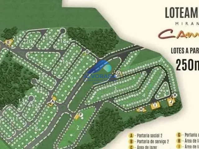 Terreno com 250m², à venda, no bairro Putim em São José dos Campos
