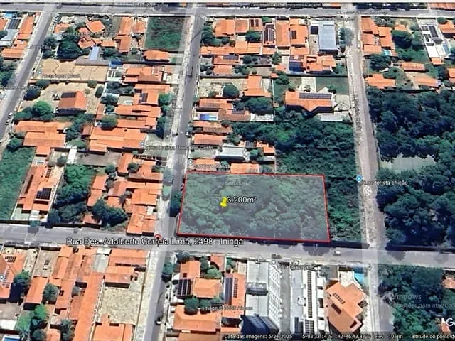 Terreno com 3200m², à venda, no bairro Planalto em Teresina