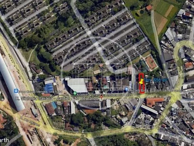 Terreno com 650m², à venda, no bairro Jardim São Bernardo em São Paulo