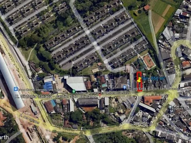 Terreno com 650m², à venda, no bairro Jardim São Bernardo em São Paulo