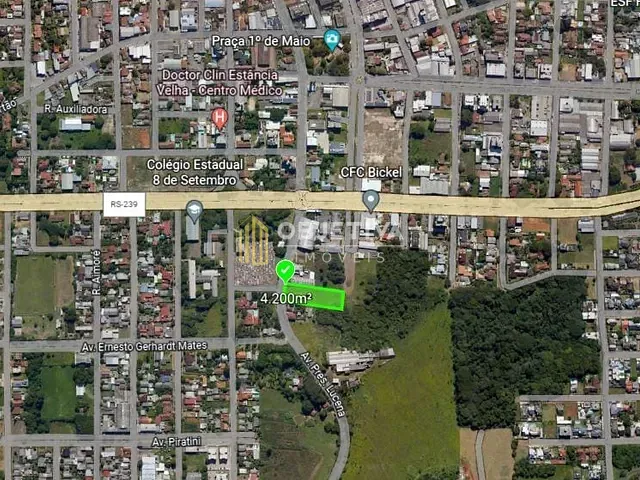 Terreno com 4237m², à venda, no bairro União em Estância Velha