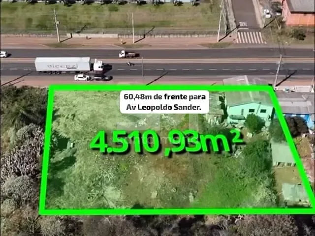 Terreno com 4511m², à venda, no bairro Cristo Rei em Chapecó