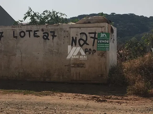 Terreno com 396m², à venda, no bairro Jardim Carvalho em Ponta Grossa