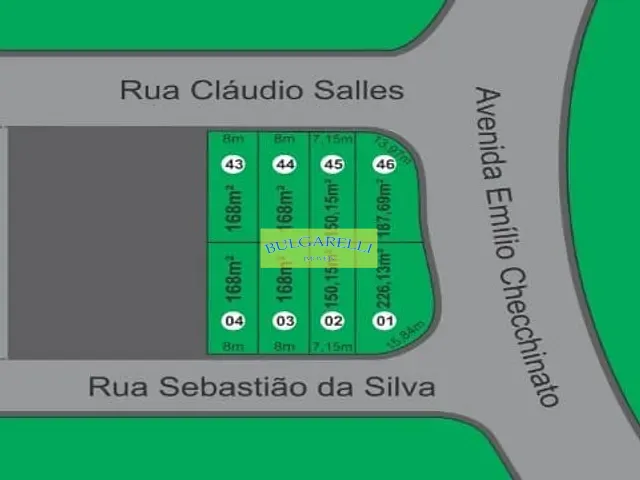Terreno com 226m², à venda, no bairro Residencial Pacaembu 1 em Itupeva