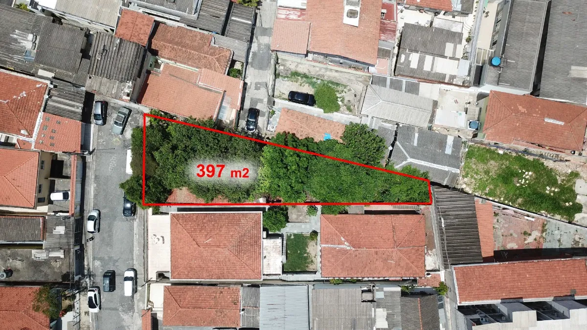 Terreno residencial para venda em Chora Menino, 397m²