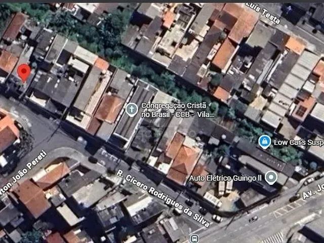 Terreno com 300m², à venda, no bairro Vila Mercedes em Mauá