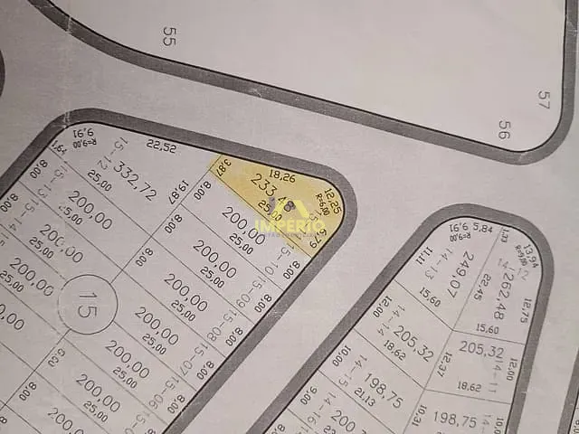 Terreno com 233m², à venda, no bairro Residencial Vila Martins em Salto