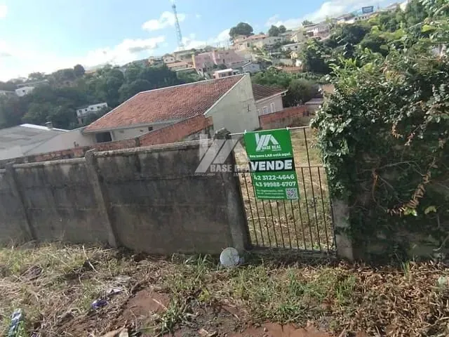Terreno com 396m², à venda, no bairro Ronda em Ponta Grossa