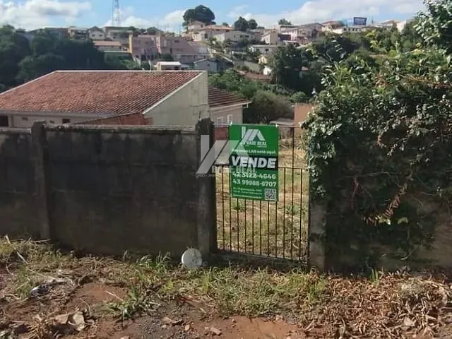 Terreno com 396m², à venda, no bairro Ronda em Ponta Grossa