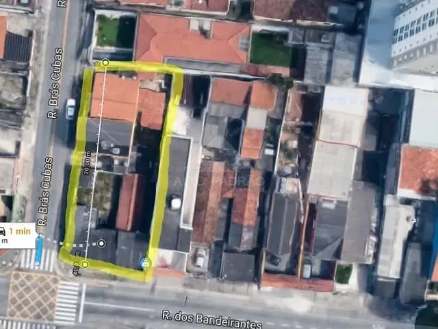 Terreno com 680m², à venda, no bairro Vila Bocaina em Mauá
