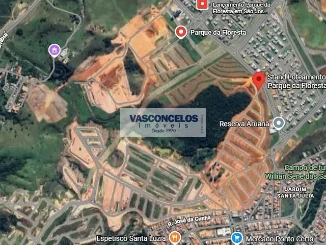Terreno com 175m², à venda, no bairro Loteamento Floresta em São José dos Campos