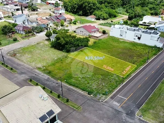 Terreno com 431m², à venda, no bairro Centro Administrativo em Teutônia