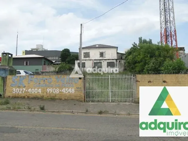 Terreno com 350m², para alugar, no bairro Nova Rússia em Ponta Grossa