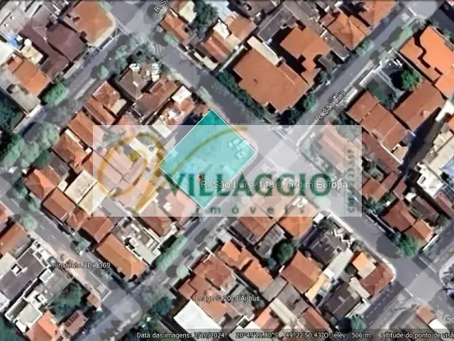 Terreno com 810m², à venda, no bairro Jardim Europa em São José do Rio Preto