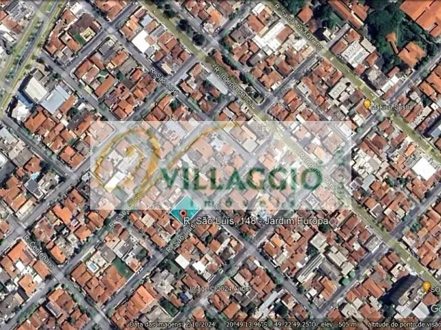 Terreno com 810m², à venda, no bairro Jardim Europa em São José do Rio Preto