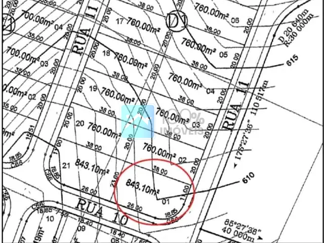 Terreno com 843m², à venda, no bairro Urbanova em São José dos Campos