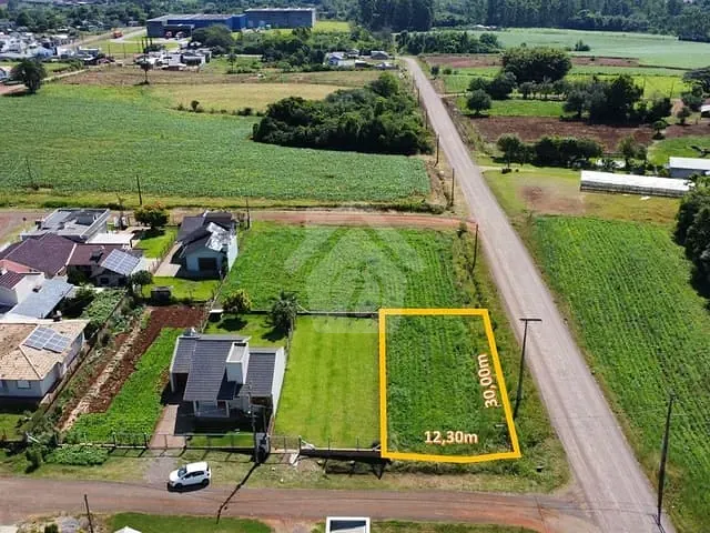 Terreno com 369m², à venda, no bairro Alesgut em Teutônia