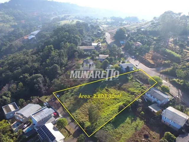 Terreno com 2803m², à venda, no bairro Colibri em Concórdia