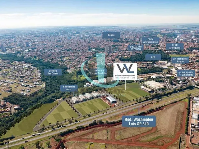 Terreno com 414m², à venda, no bairro Jardim Quitandinha II em Araraquara
