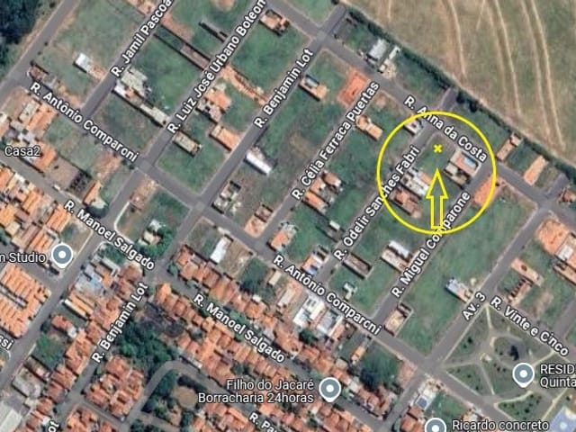 Terreno com 257m², à venda, no bairro Residencial Quinta da Mata em Birigüi