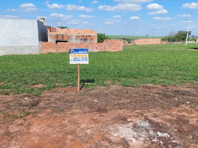 Terreno com 257m², à venda, no bairro Residencial Quinta da Mata em Birigüi
