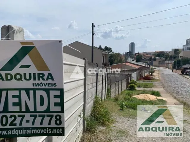 Terreno com 423m², à venda, no bairro Uvaranas em Ponta Grossa