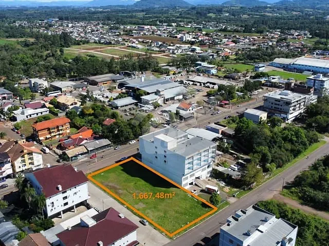 Terreno com 1667m², para alugar, no bairro Centro Administrativo em Teutônia