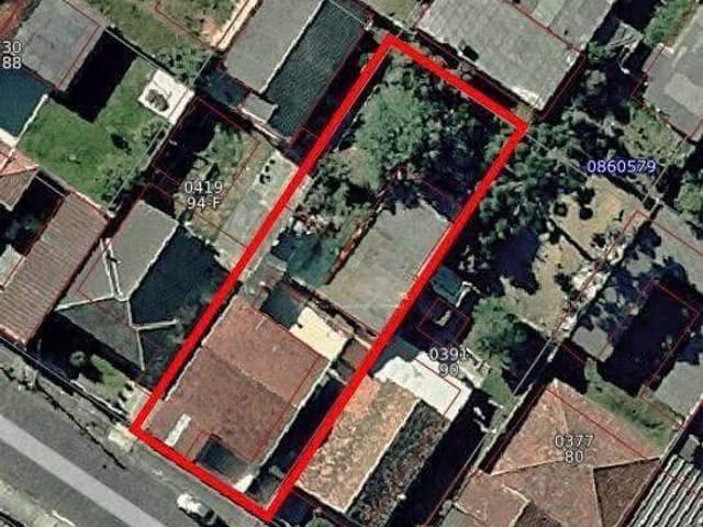 Terreno com 630m², à venda, no bairro Jardim Carvalho em Ponta Grossa