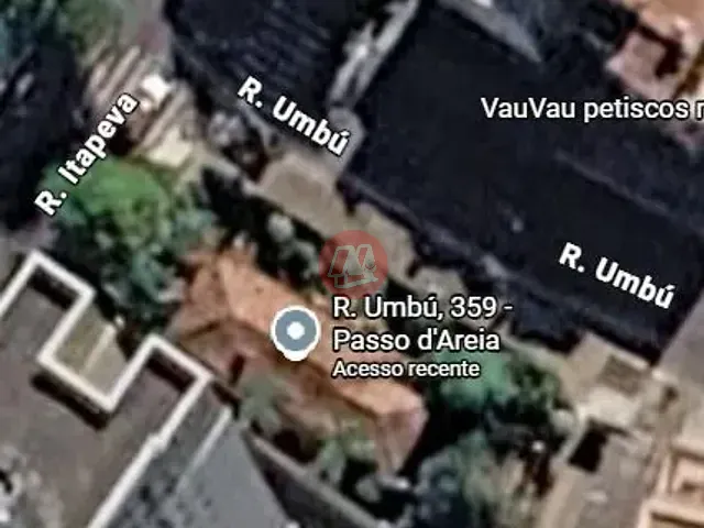 Terreno com 264m², à venda, no bairro Passo da Areia em Porto Alegre