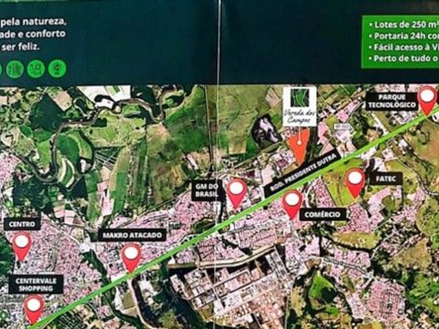 Foto do Terreno - Terreno à venda, 250 m² por R$ 290.000,00 - Jardim das Flores - São José dos Campos/SP | INDEPENDENCE NEGOCIOS IMOBILIARIOS LTDA