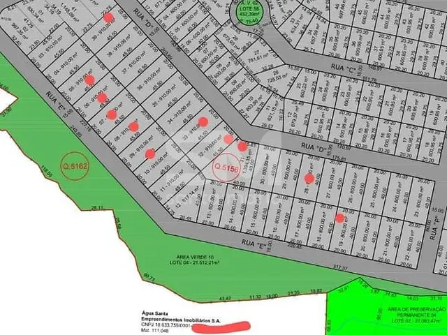 Terreno com 910m², à venda, no bairro Água Santa em Chapecó